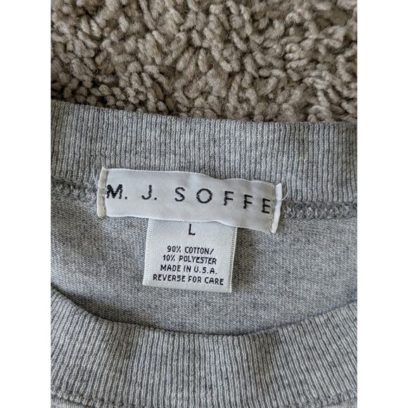 Vintage M. J. SOFFE Florida Gators Sweatshirt Mens L Gray-Blue Embroidered USA - Picture 8 of 10